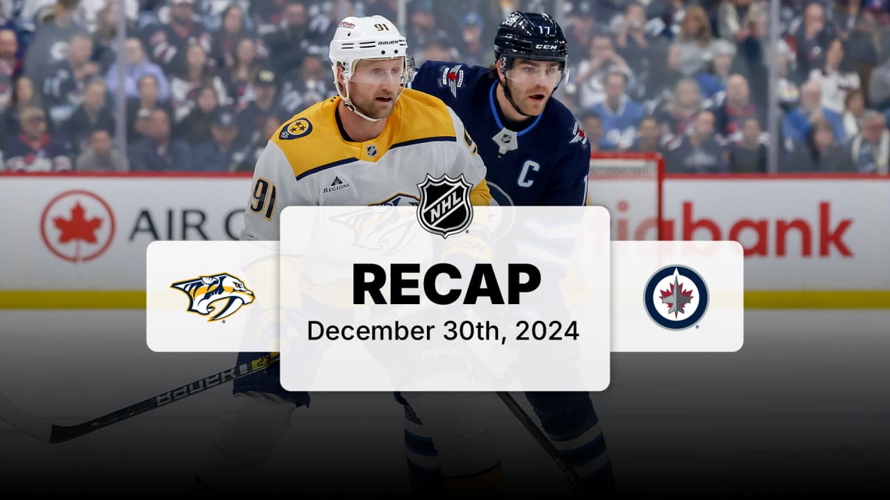 Zostrih: WPG:NSH 3:0 | NHL.com/sk