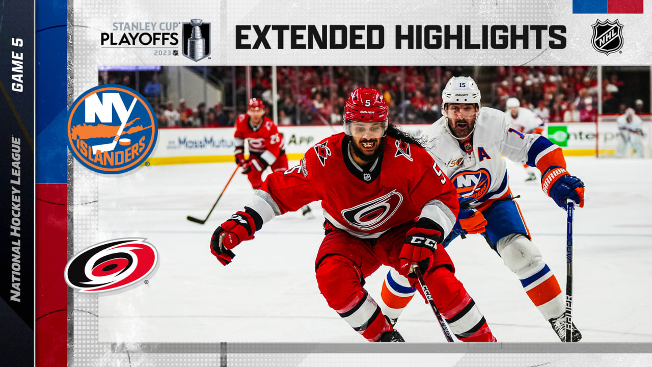 First Round, Gm5 NYI CAR New York Islanders