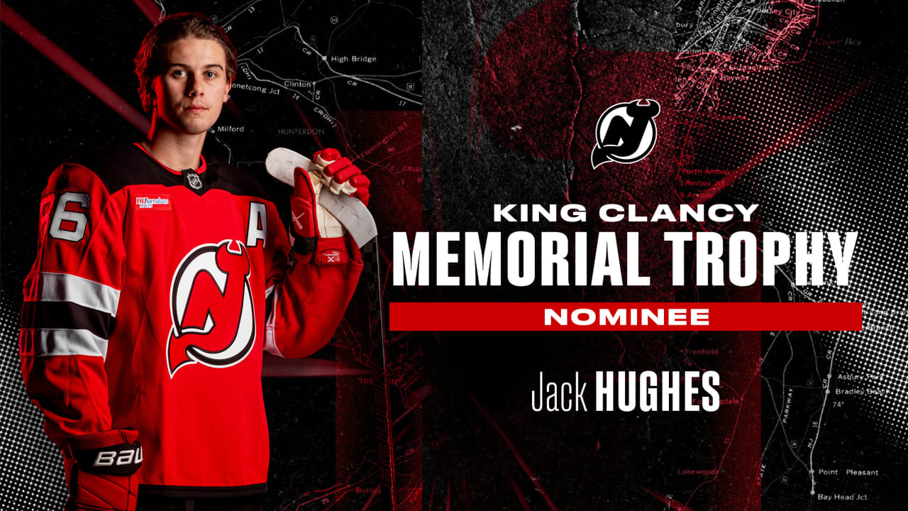 Jack Hughes Named Devils King Clancy Nominee | BLOG | New Jersey Devils
