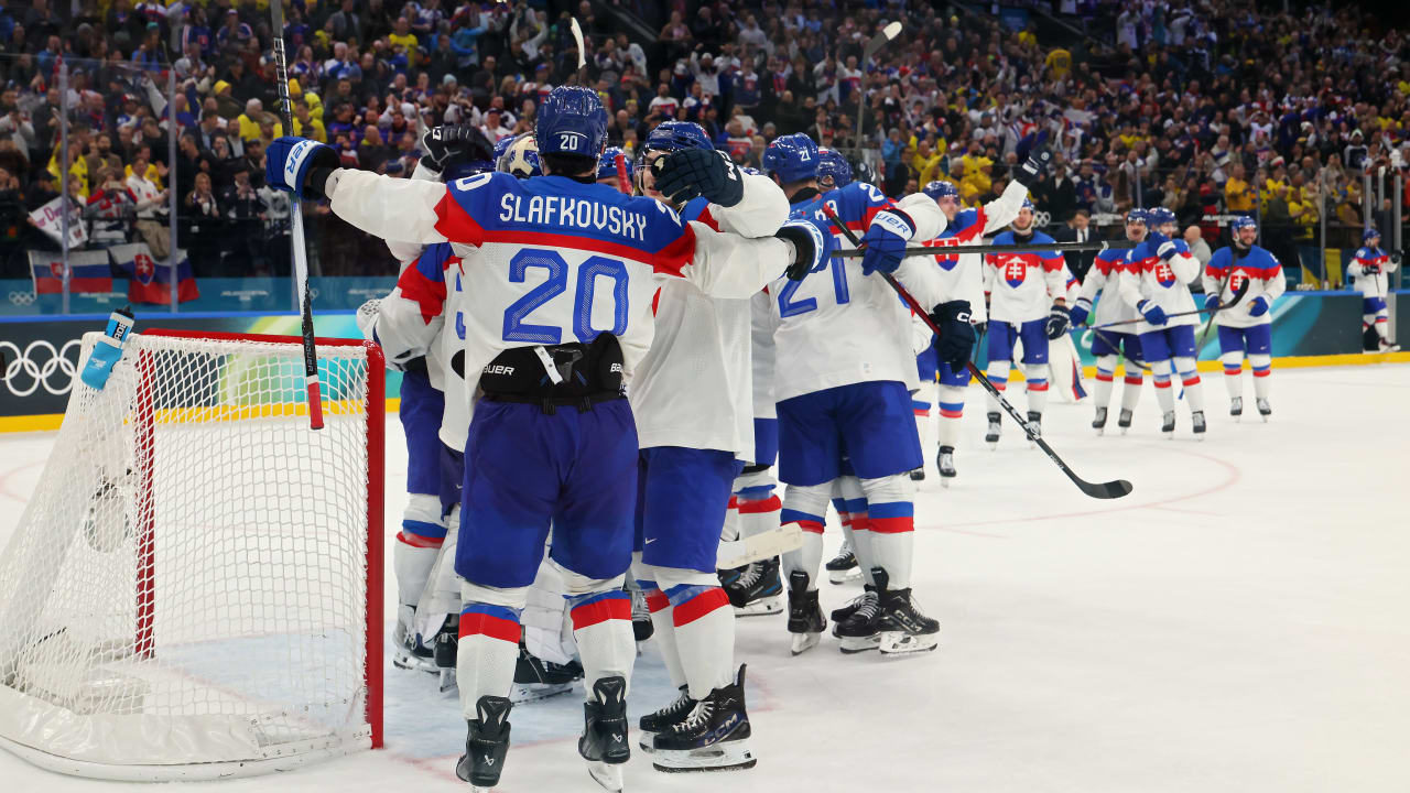Najlepšia prehra v živote. Slováci nadchli aj porážkou | NHL.com/sk