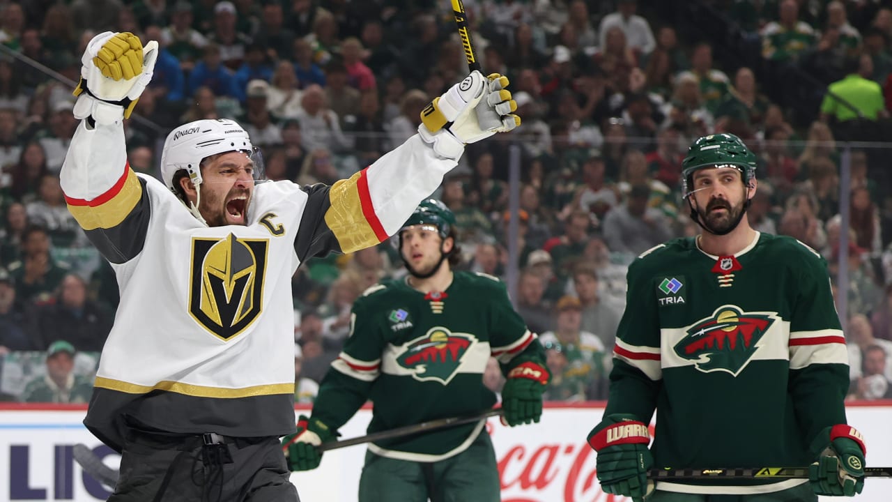 Vegas Overcomes Minnesota, 3-2 in Game 6; Golden Knights Win Series, 4-2 | Vegas Golden Knights