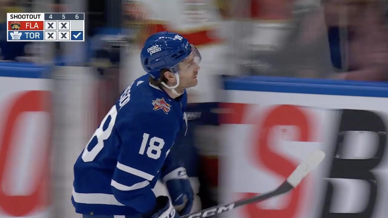 Maple Leafs take shootout win