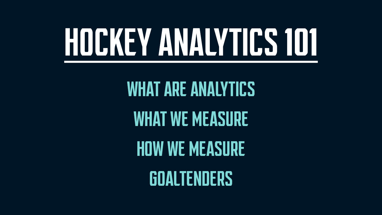 Beyond the Box Score - An Intro to Hockey Analytics