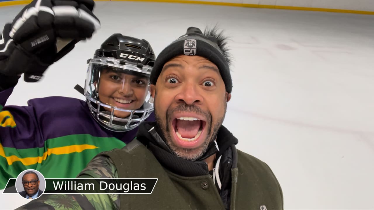 Color of Hockey 'Mighty Ducks' franchise boosts Nelson's office