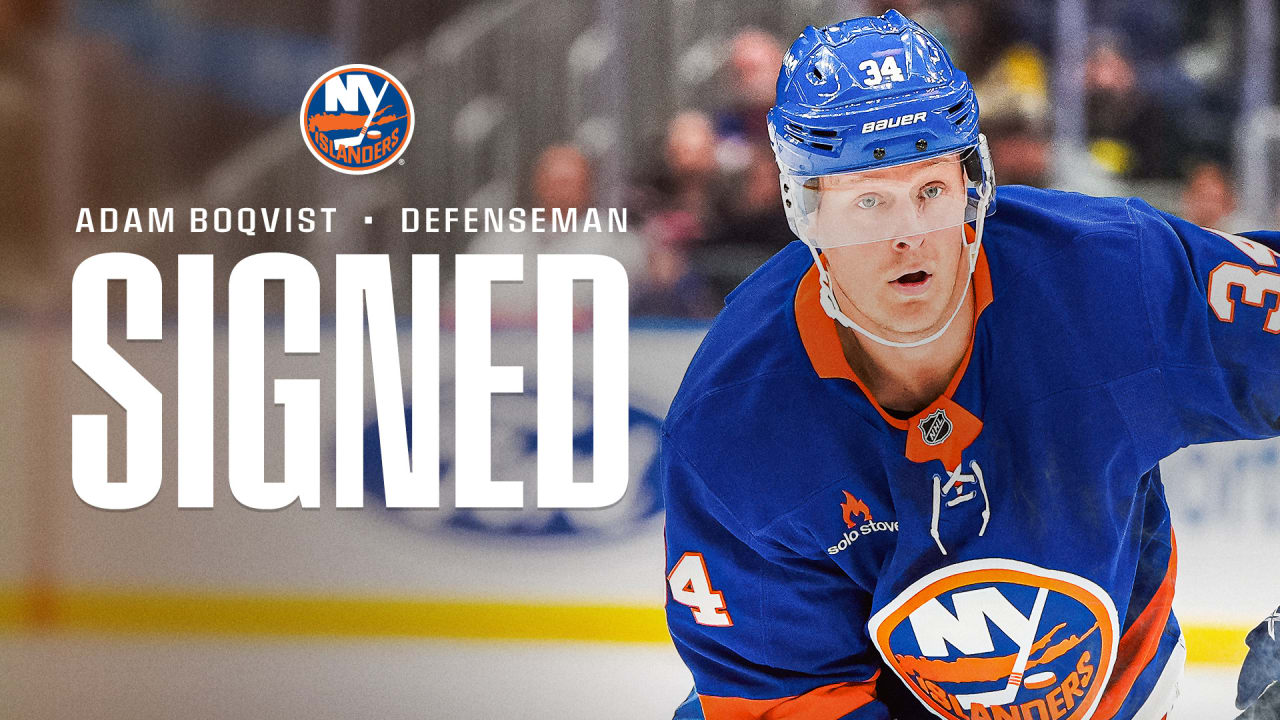 Islanders Sign Boqvist | New York Islanders