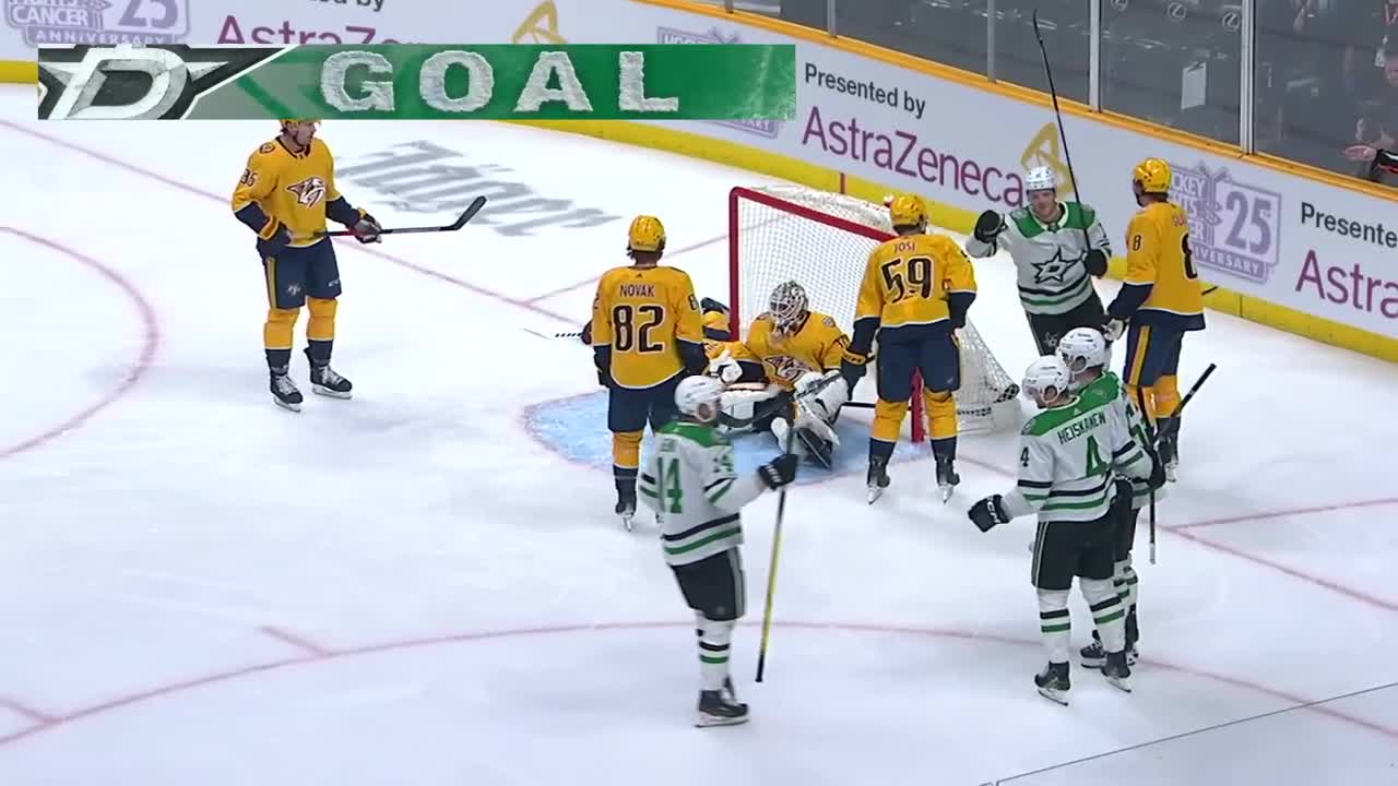 DAL@NSH: Heiskanen Scores Goal Against Kevin Lankinen | NHL.com