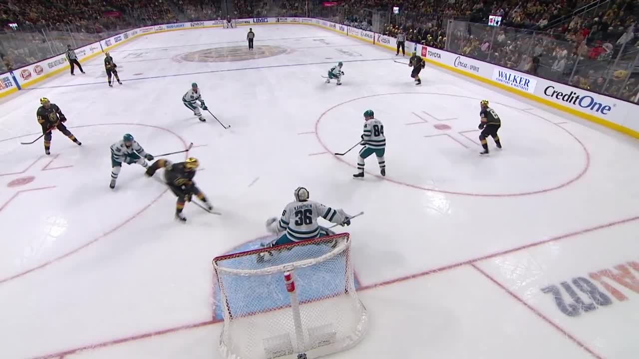 Chandler Stephenson with a Powerplay Goal vs. San Jose Sharks | NHL.com