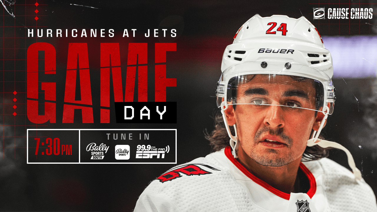 Preview December 4 at Winnipeg Carolina Hurricanes