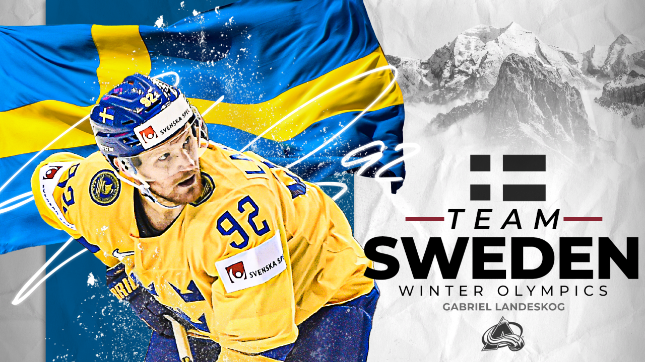 Landeskog Selected to Sweden's 2026 Olympic Roster | Colorado Avalanche