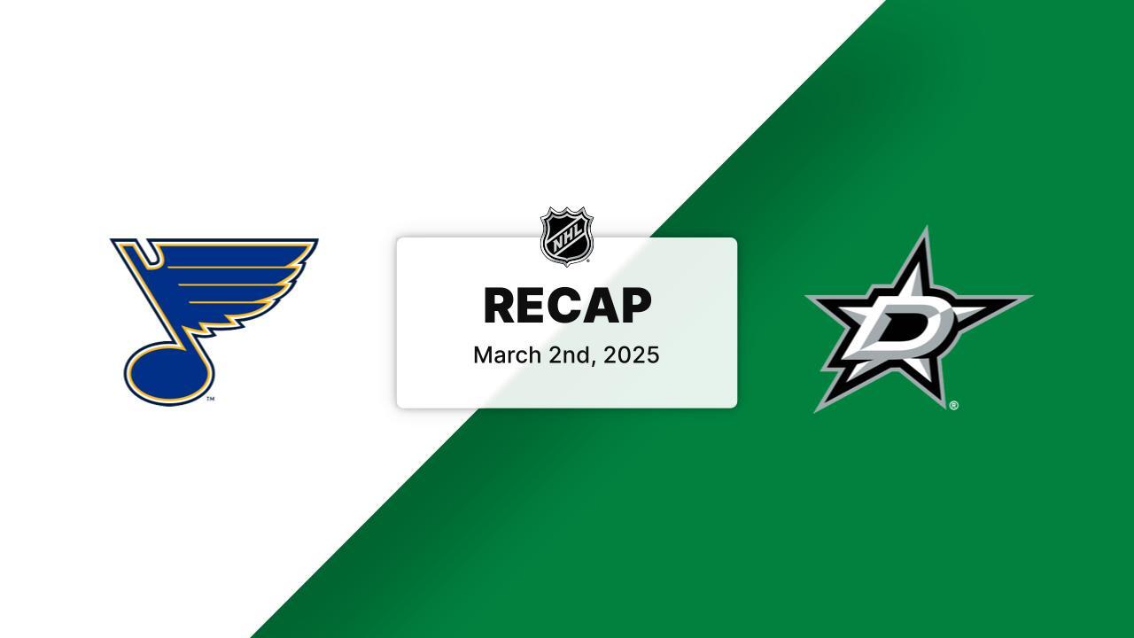 STL at DAL | Recap | Dallas Stars