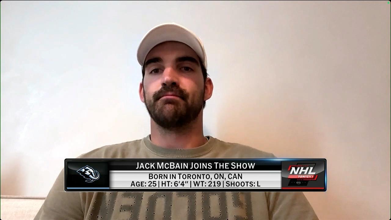 Jack McBain joins NHL Tonight | NHL.com