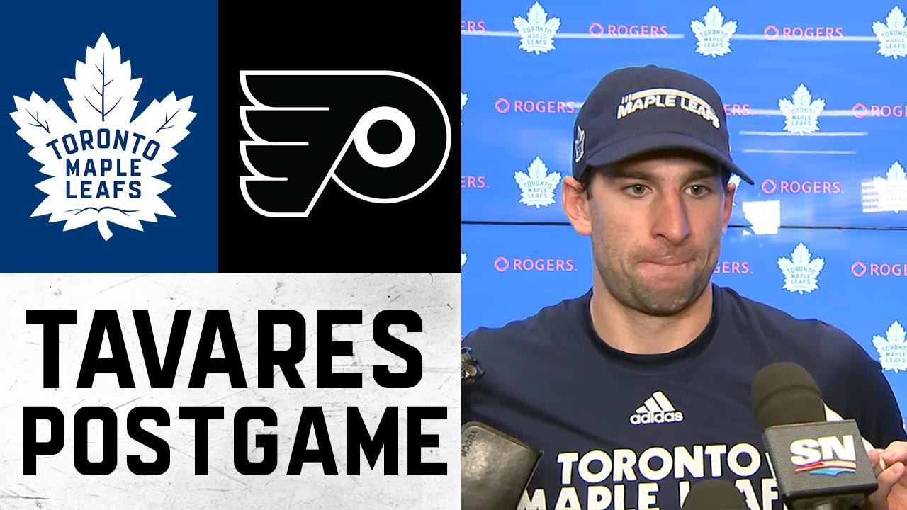 John Tavares Post Game Toronto Maple Leafs