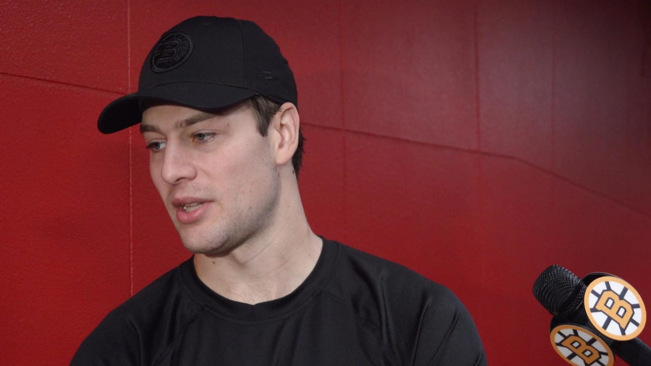 Locker Room Raw: Brandon Carlo | Boston Bruins