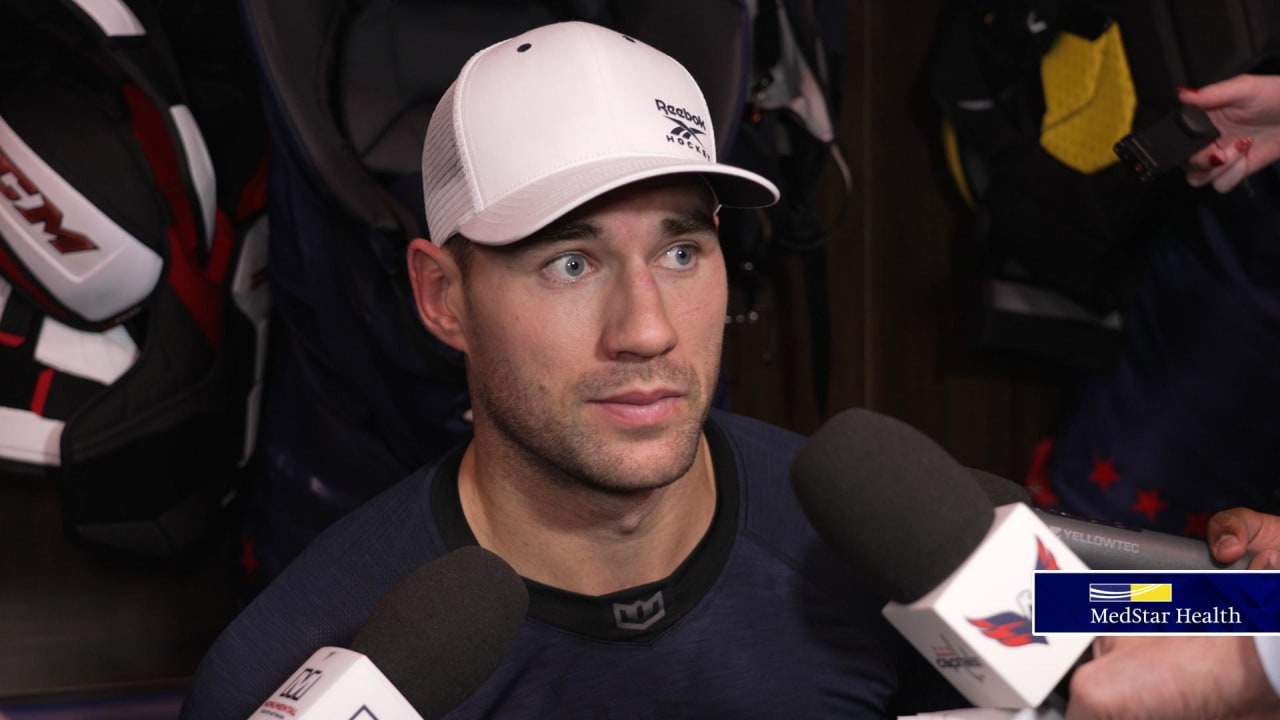 Tom Wilson Postgame Washington Capitals tom-wilson-postgame-washington-capitals