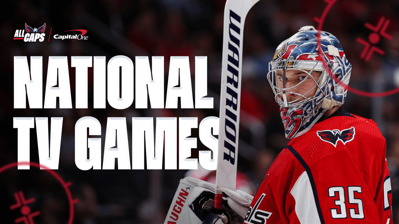 14 National TV Games For The Capitals This Season