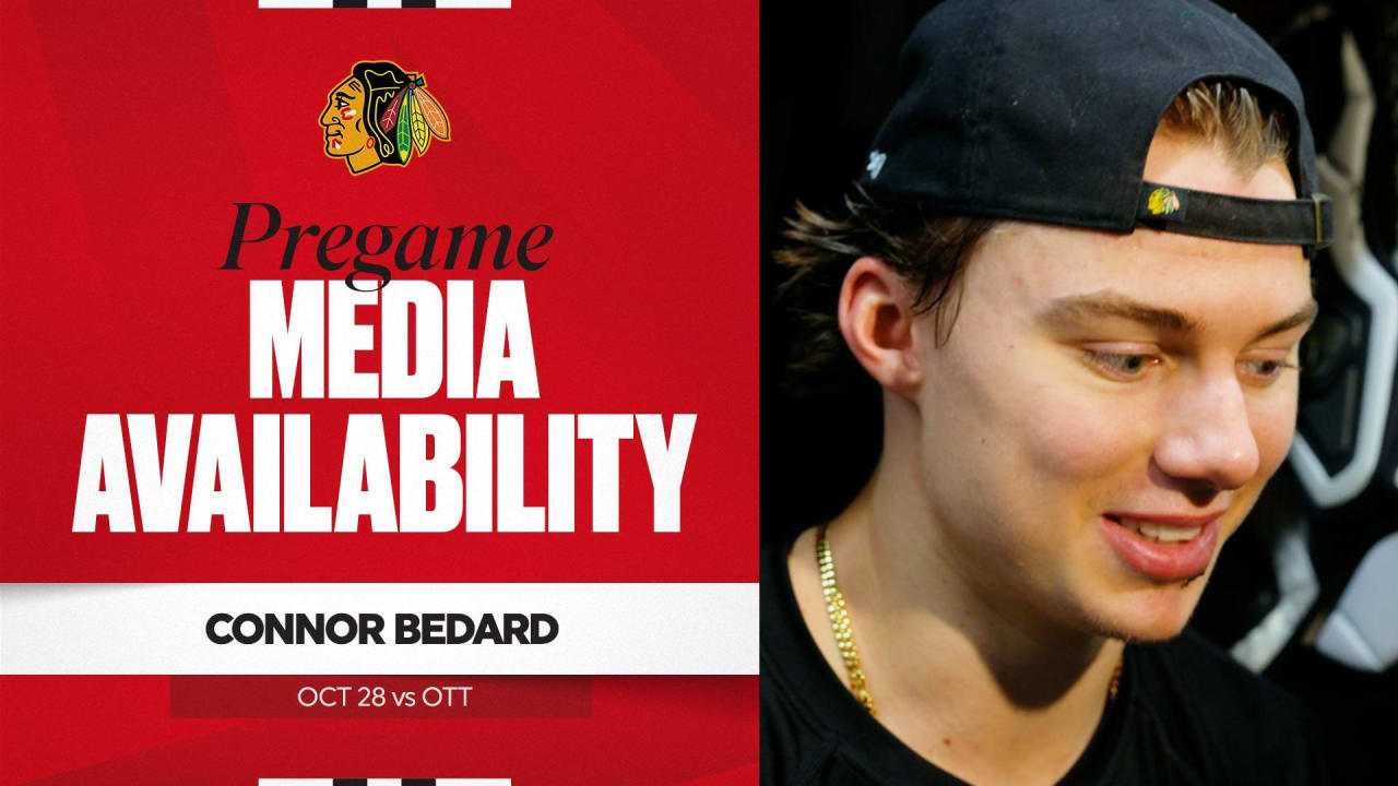 Bedard on Warmup Routine | Chicago Blackhawks Bedard on Warmup Routine | Chicago Blackhawks