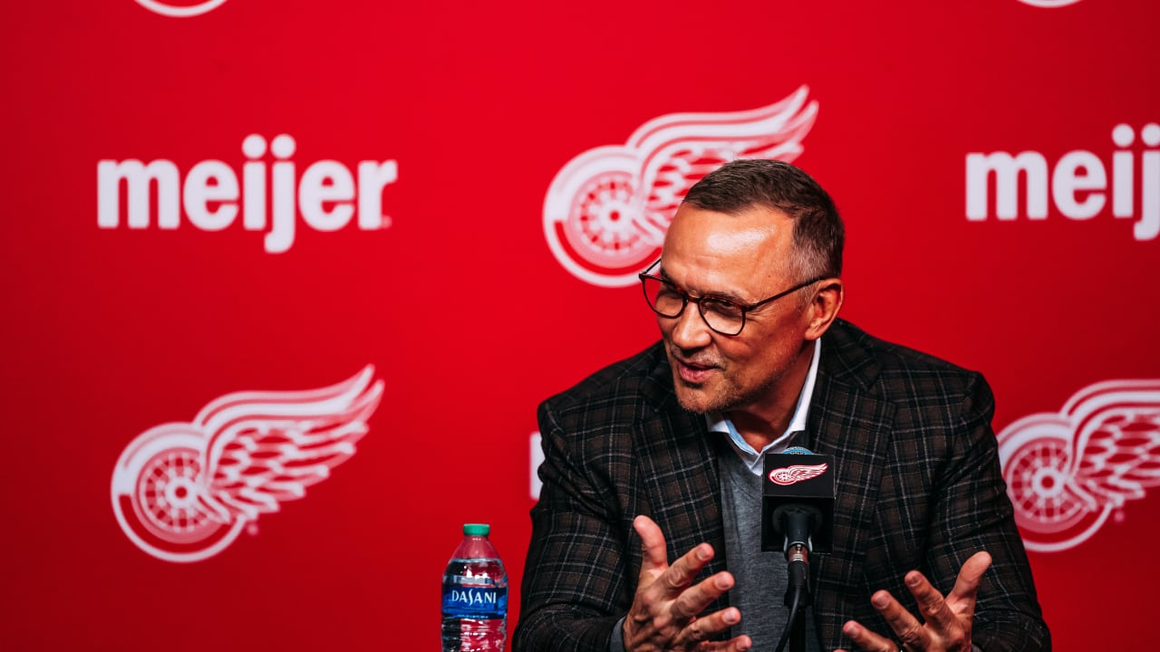 Yzerman reflects on Red Wings’ 2023-24 season, looks ahead to offseason ...