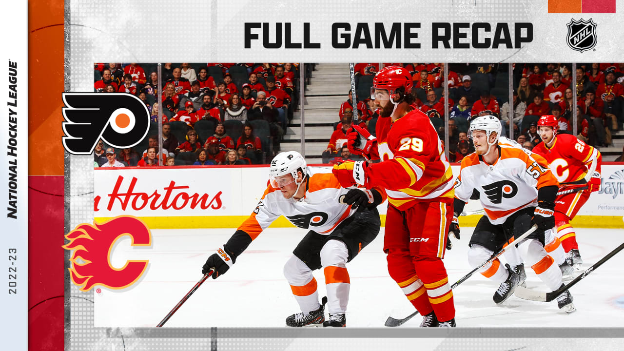 Allison, Ersson lead Flyers to 4-3 win over Flames