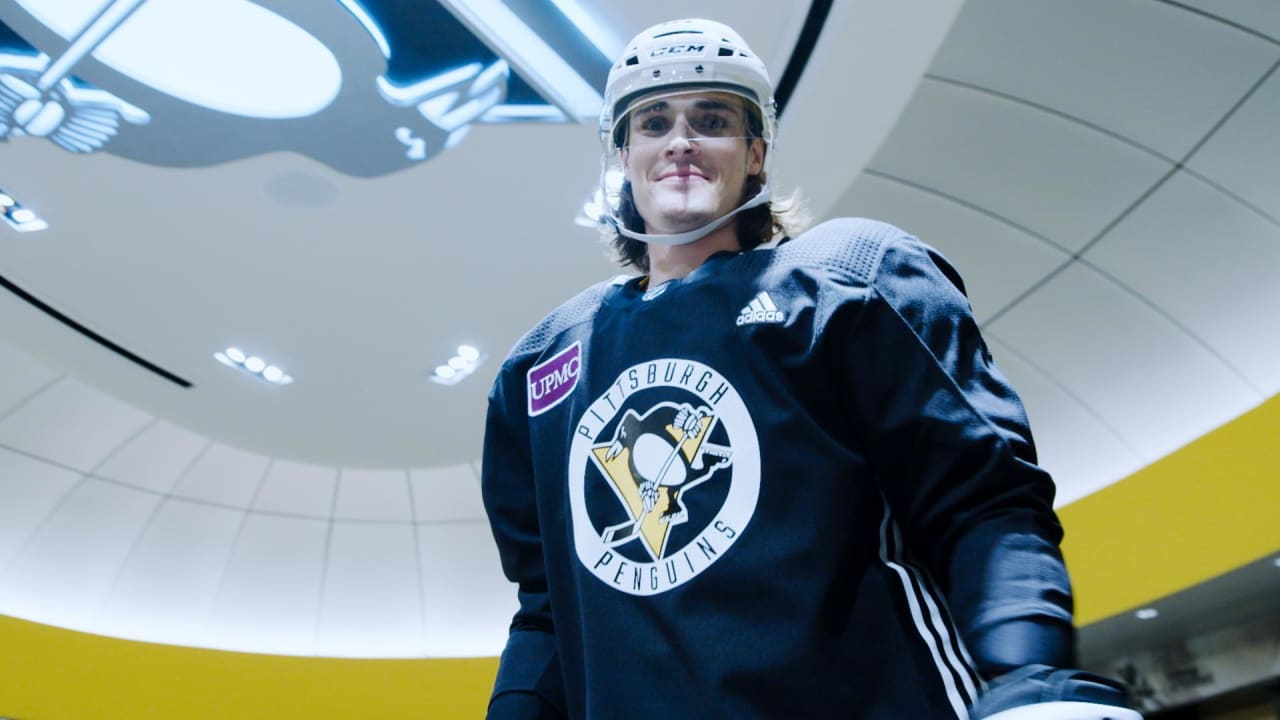 Ryan Graves Mic'd up at practice Pittsburgh Penguins