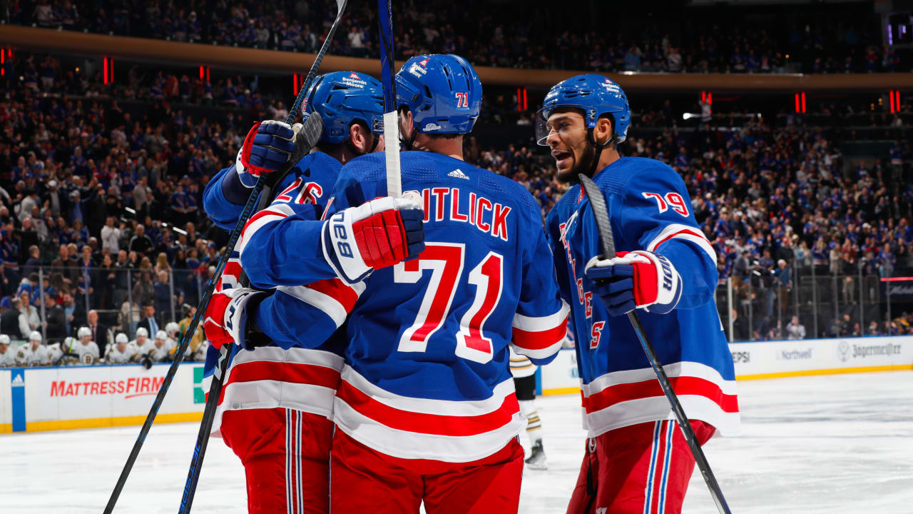 Postgame Notes: Rangers Vs. Bruins | New York Rangers