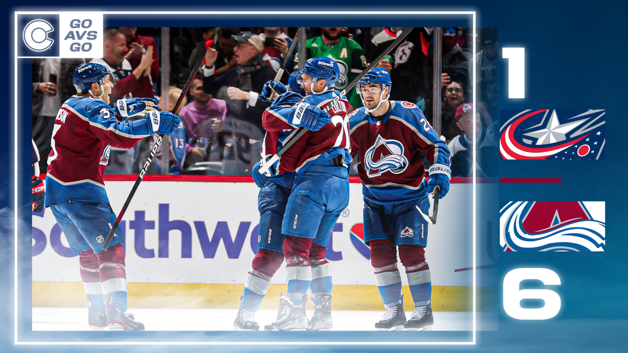 Avalanche demolish Blue Jackets for 8th straight win