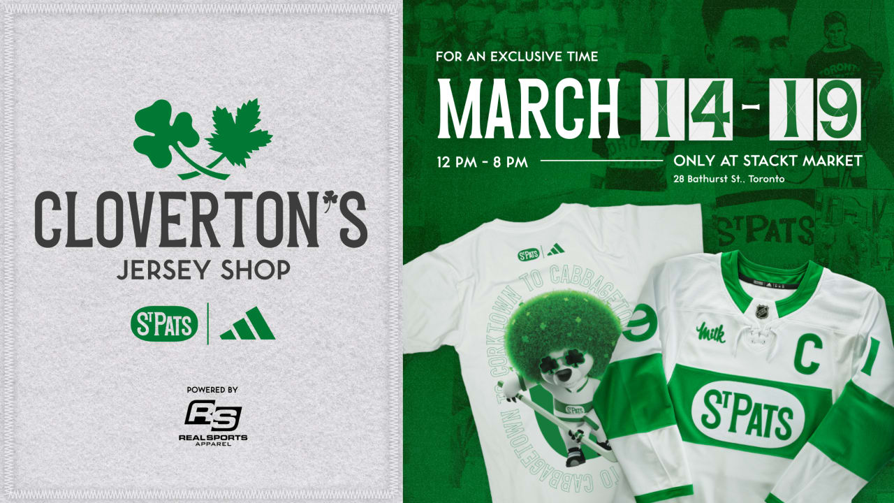 Toronto Maple Leafs x Adidas team up ahead of St. Pats Game at Stackt