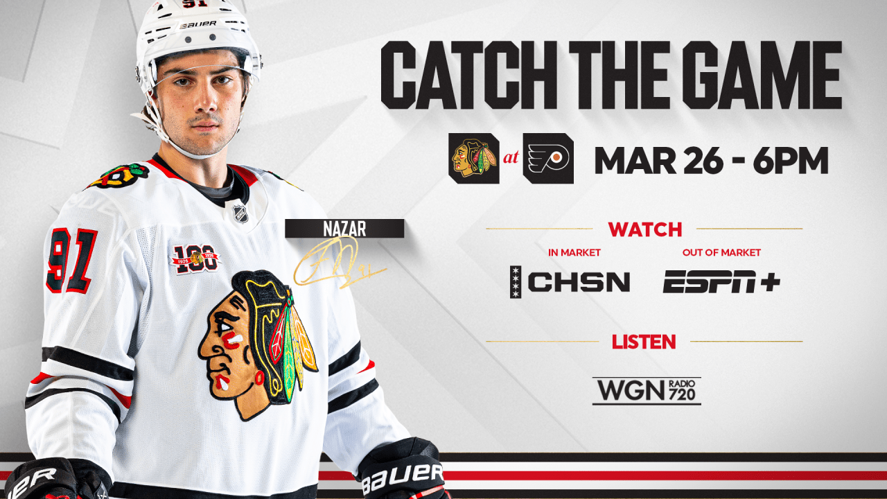 PREVIEW: Blackhawks Open Back-to-Back Set Against Flyers