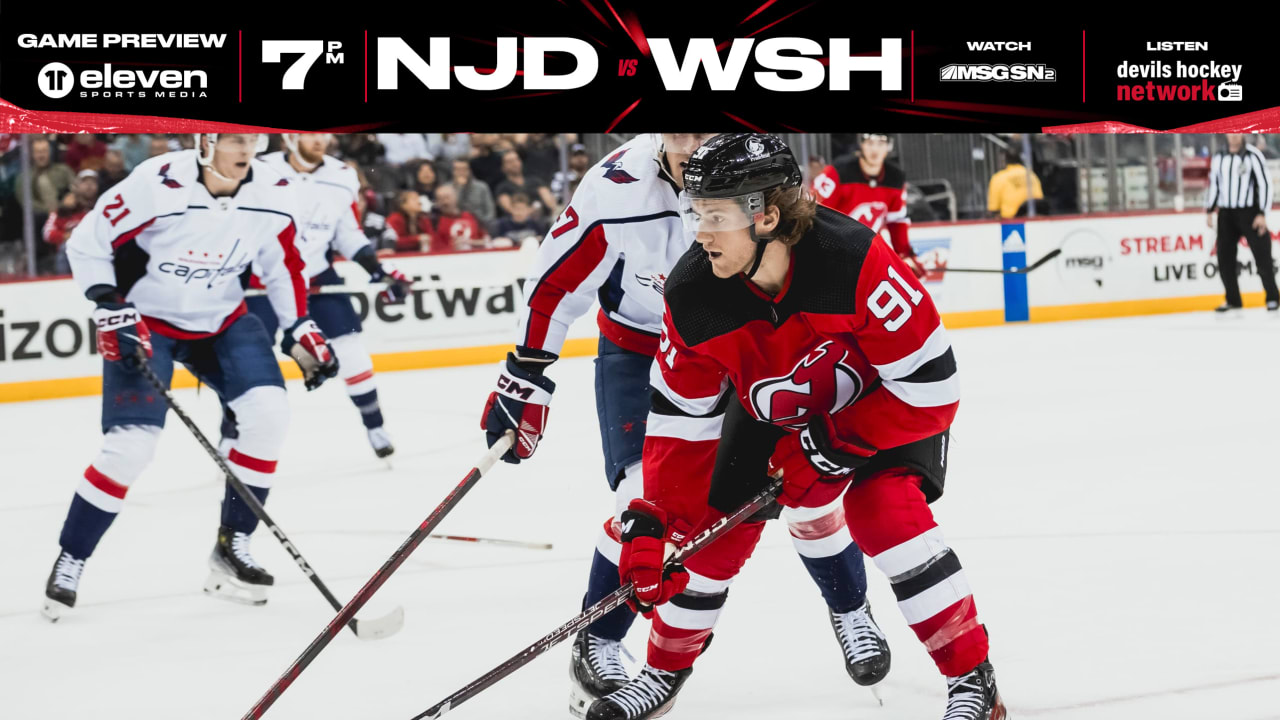 Devils Return Home to Face Capitals | PREVIEW | New Jersey Devils