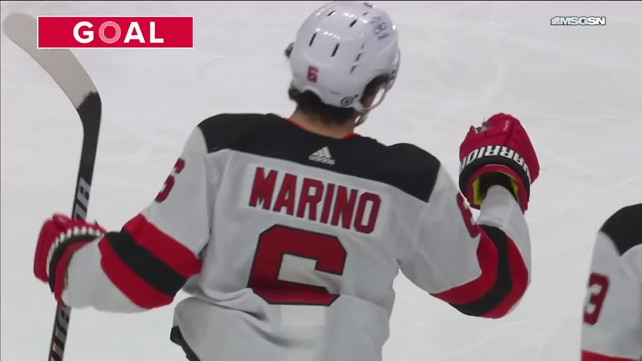 NJD@WPG: Marino Scores Goal Against Jets | NHL.com