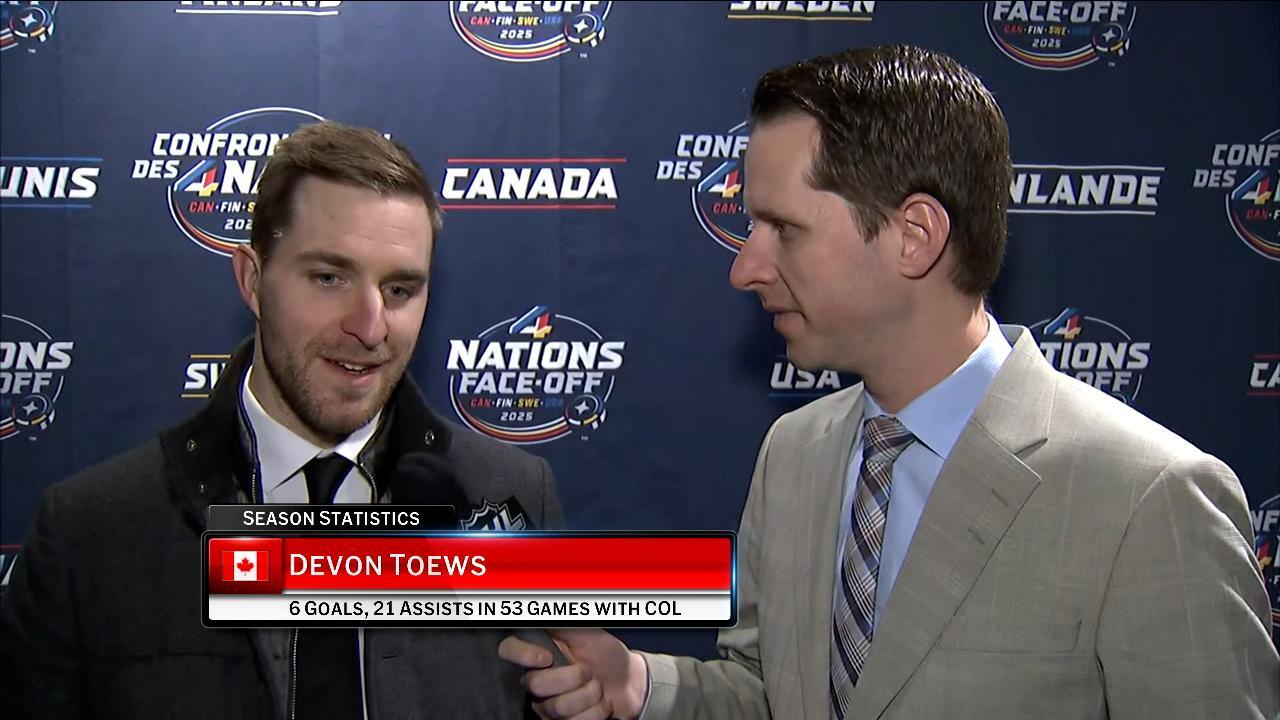NHL Tonight Toews Interview Colorado Avalanche nhl-tonight-toews-interview-colorado-avalanche