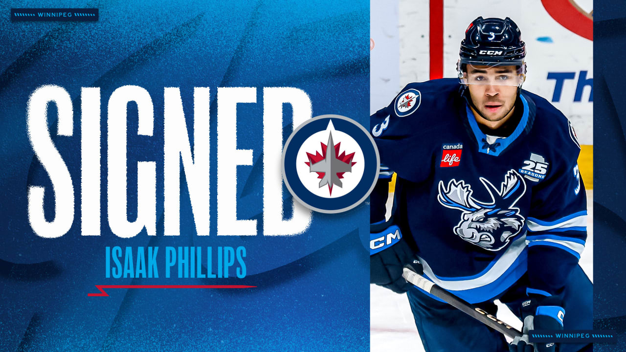 Jets sign defenceman Isaak Phillips to a two-year, two-way contract | Winnipeg Jets