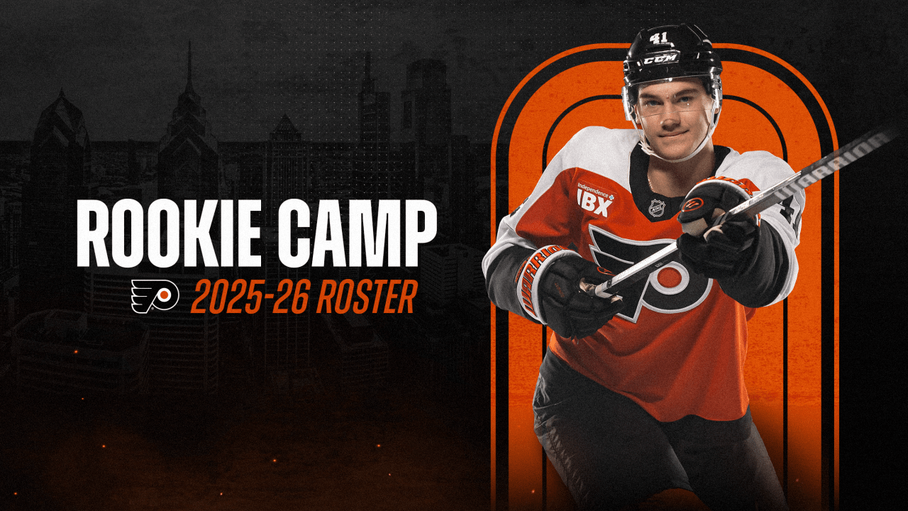 Flyers Announce 2025 Rookie Camp Roster and Schedule | Philadelphia Flyers