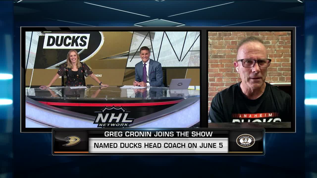 Greg Cronin on NHL Network Anaheim Ducks