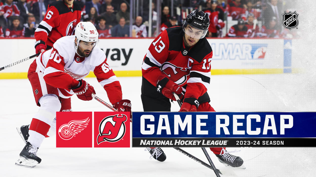 New Jersey Devils vs. Detroit Red Wings - NHL (12/18/21)