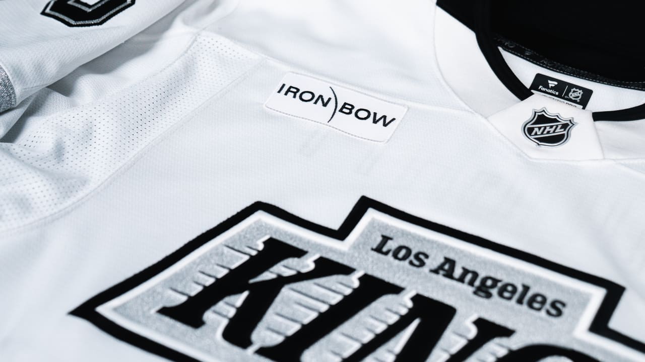 LA Kings announce multi-year partnership with Iron Bow Technologies as official away jersey patch