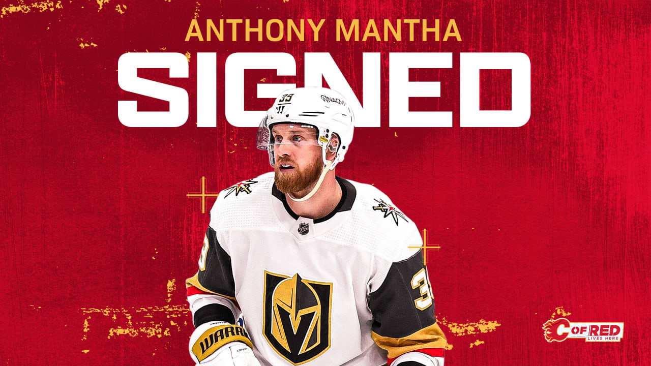 Flames Sign Forward Anthony Mantha | Calgary Flames