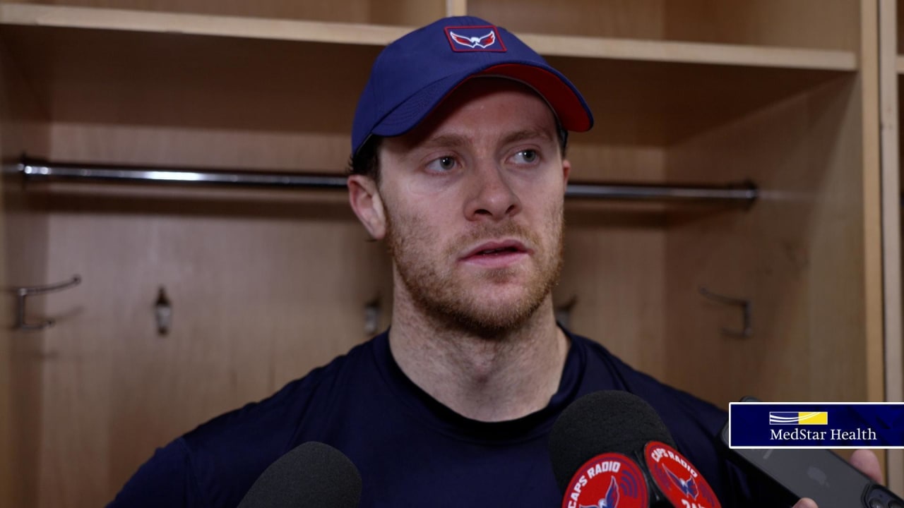 Postgame Nick Jensen Washington Capitals