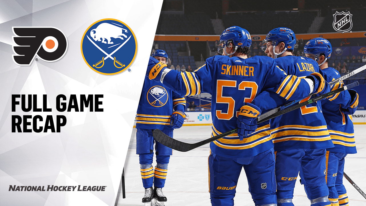 Recap: BUF 6, PHI 1 | Buffalo Sabres