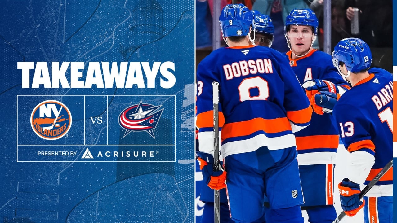 Takeaways: Special Teams Lead Isles Past Blue Jackets 3-1 | New York Islanders