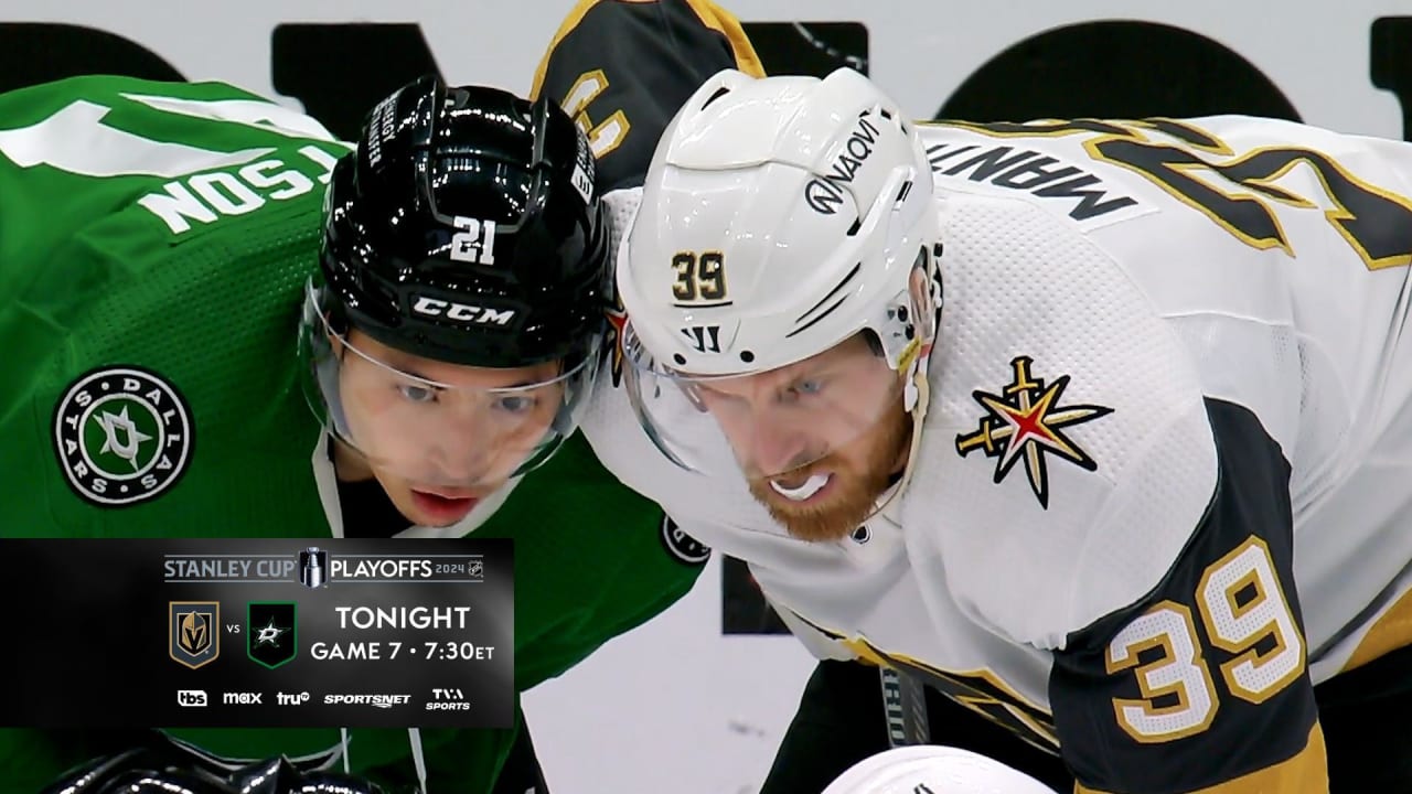 Golden Knights vs. Stars. Game 7. Tonight | NHL.com
