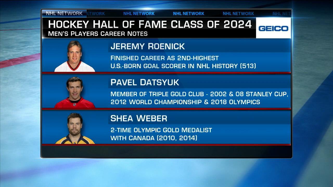 NHL Tonight Hall of Fame 2024