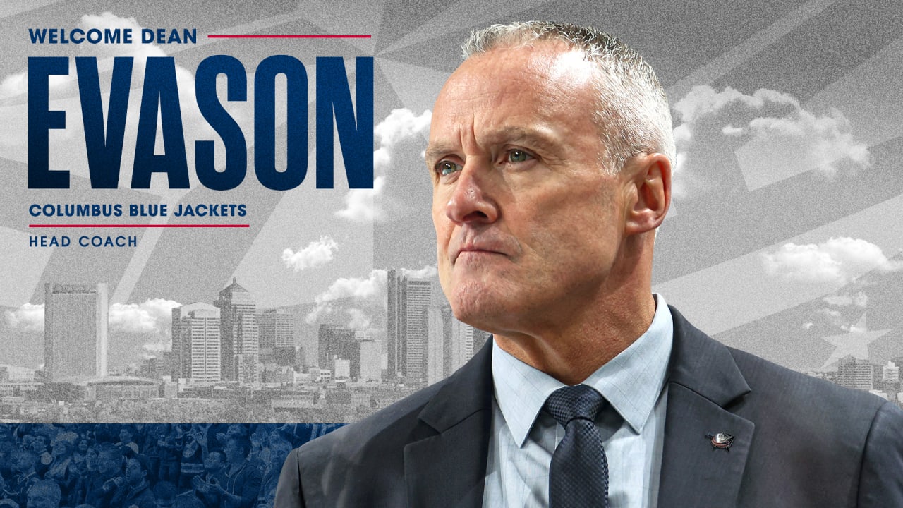 Los Blue Jackets nombran entrenador en jefe a Dean Evason