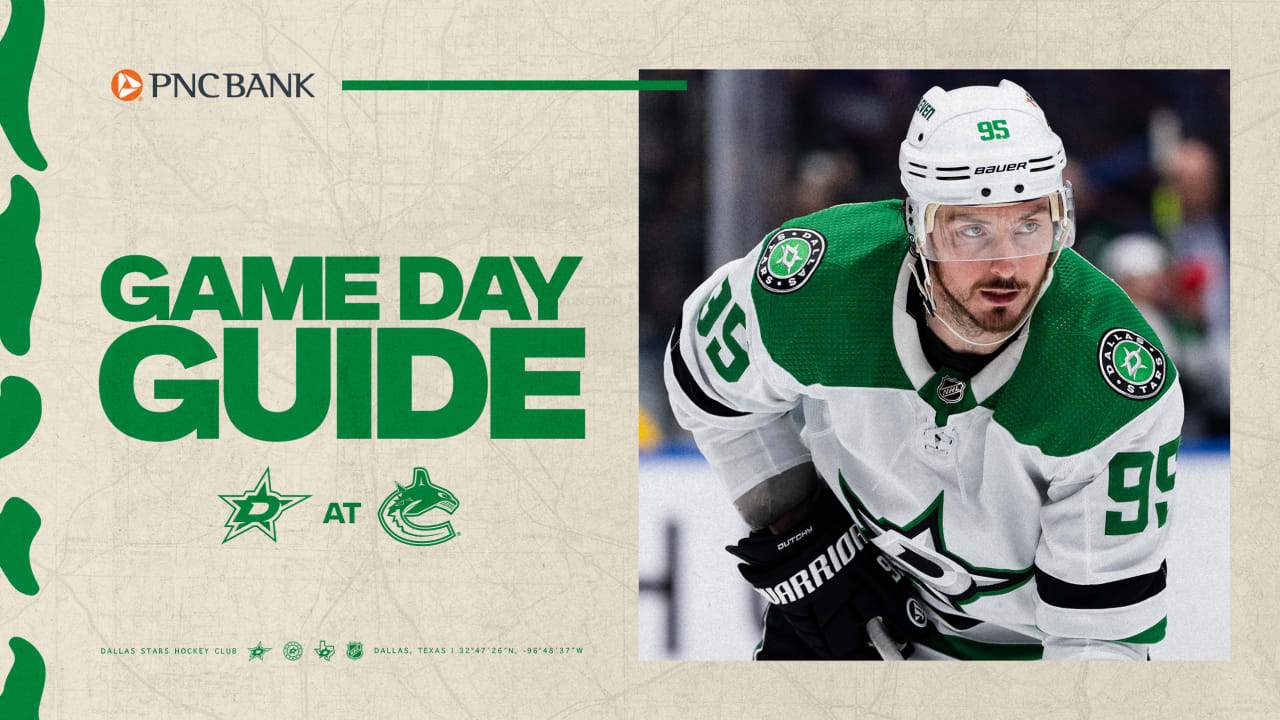 Game Day Guide: Stars at Canucks | Dallas Stars