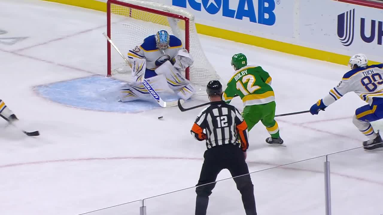 Boldy steals and scores | NHL.com