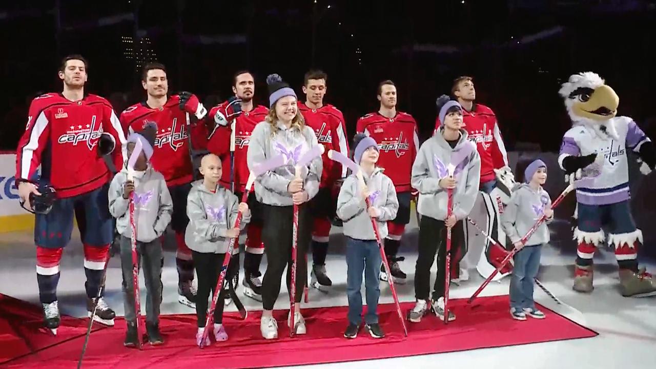 Capitals Hockey Fights Cancer Night Supported by Leidos to Feature Special  #CapsFightCancer Starting Lineup