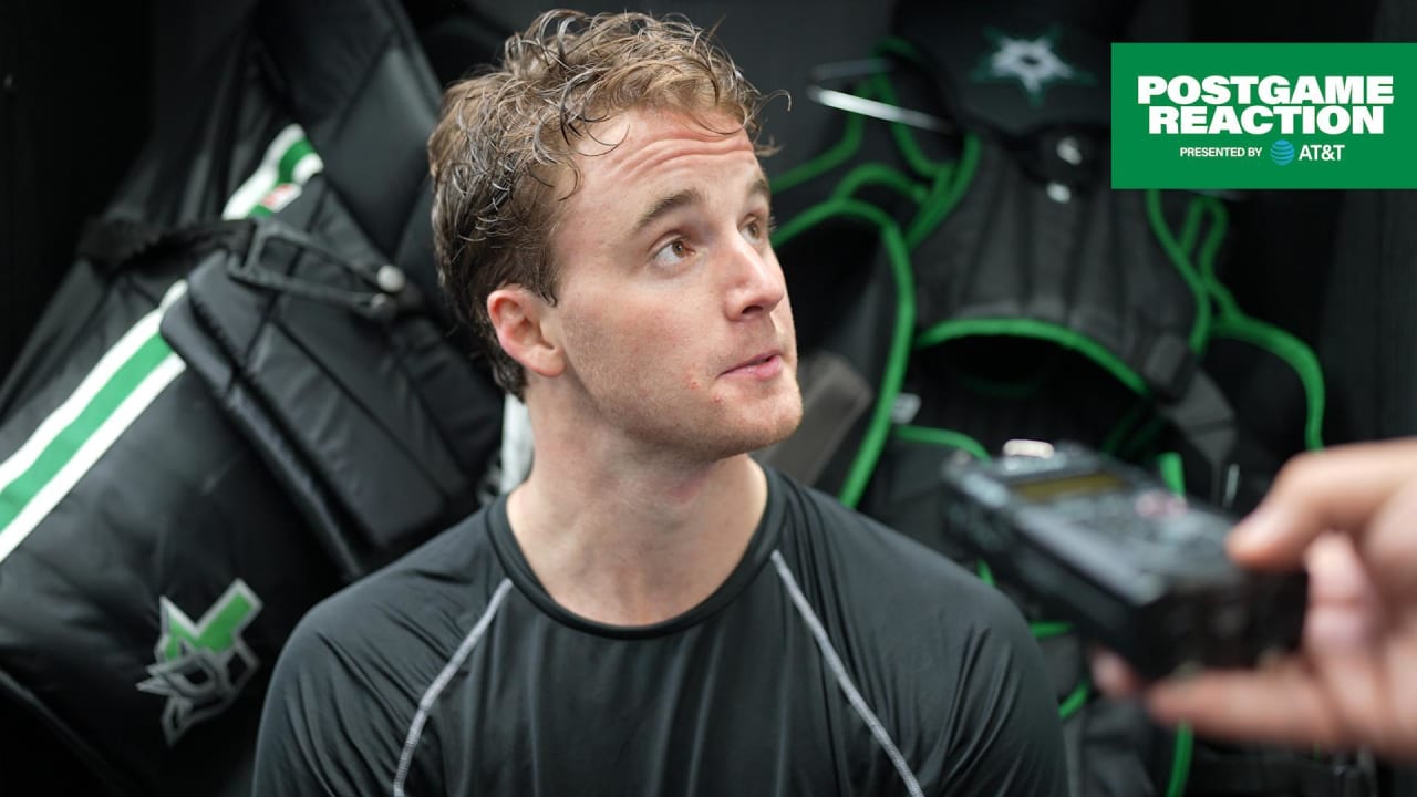 WPGDAL Postgame Jake Oettinger Dallas Stars