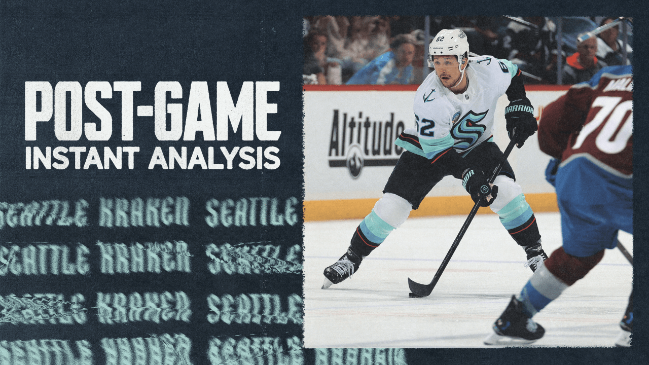 Post-Game Instant Analysis: Seattle at Colorado