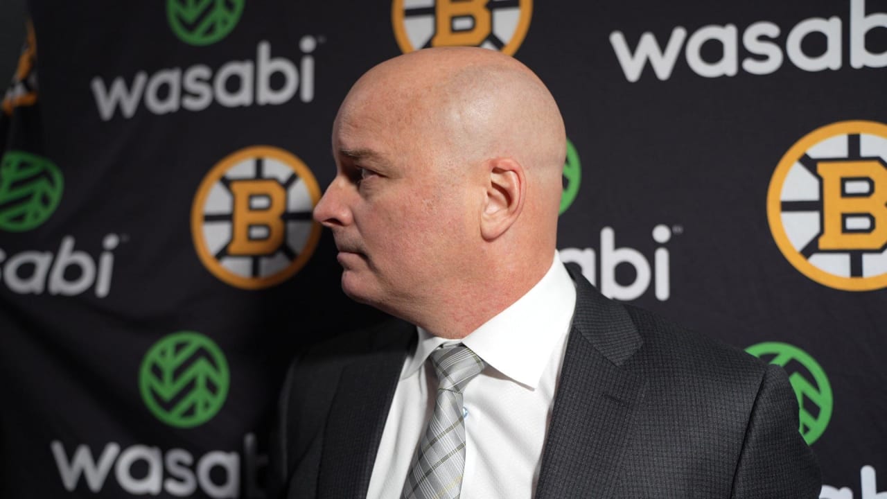 Press Room: Jim Montgomery | Boston Bruins