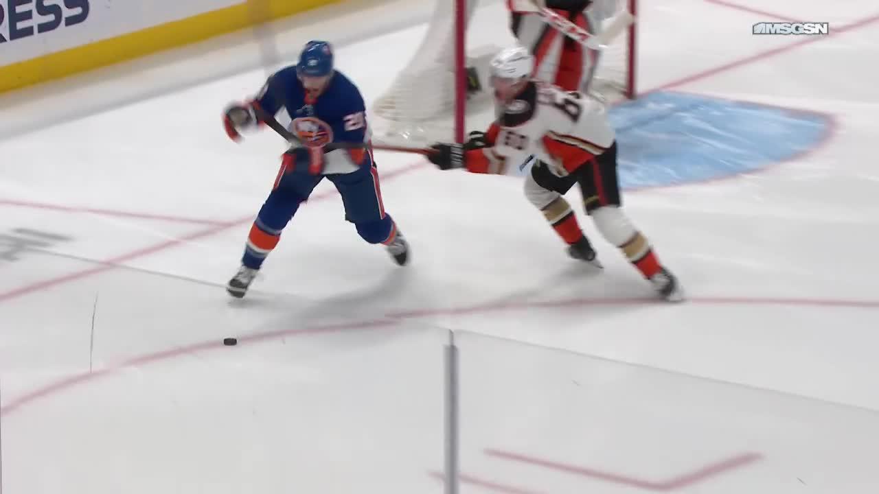 ANA@NYI: Palmieri scores goal against John Gibson | New York Islanders