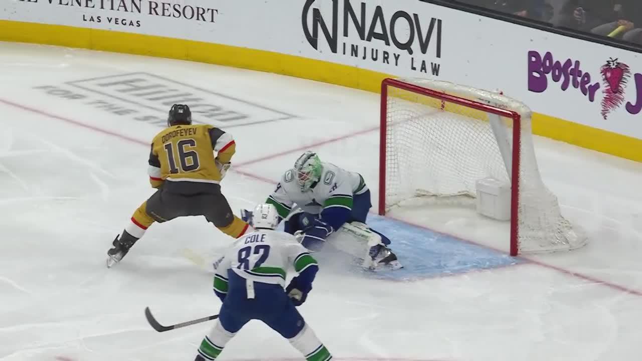 VAN@VGK: Mantha Scores Goal Against Casey DeSmith | Vegas Golden Knights